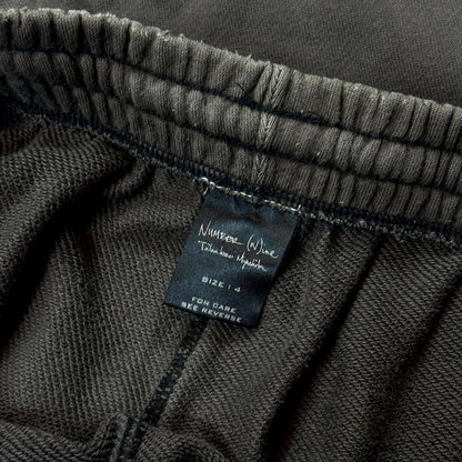SS04 Number (N)ine Brown Double Skull Sweatpants