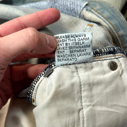 SS04 Dior Homme Unwaxed Bleu Clair Denim
