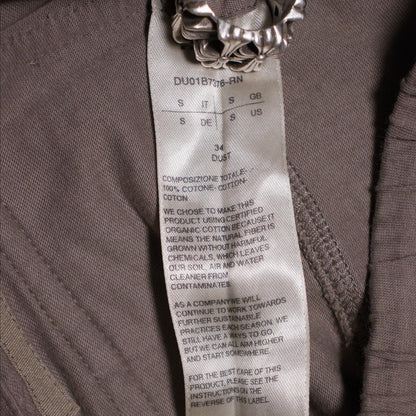 Rick Owens Brown Creatch Cargo Sweatpants