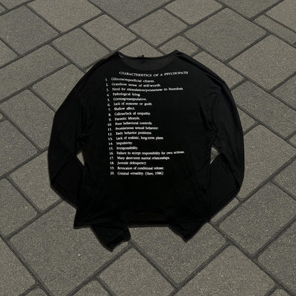 AW17 Enfants Riches Deprimes 'Psychopatch' Longsleeve