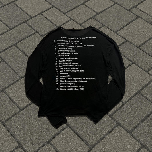 AW17 Enfants Riches Deprimes 'Psychopatch' Longsleeve