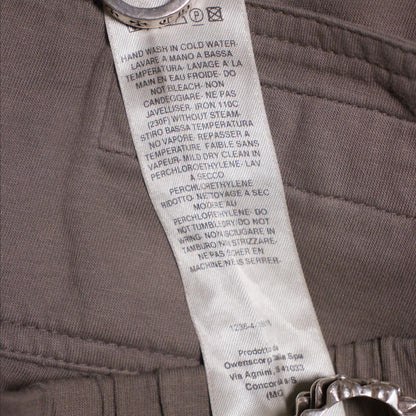 Rick Owens Brown Creatch Cargo Sweatpants