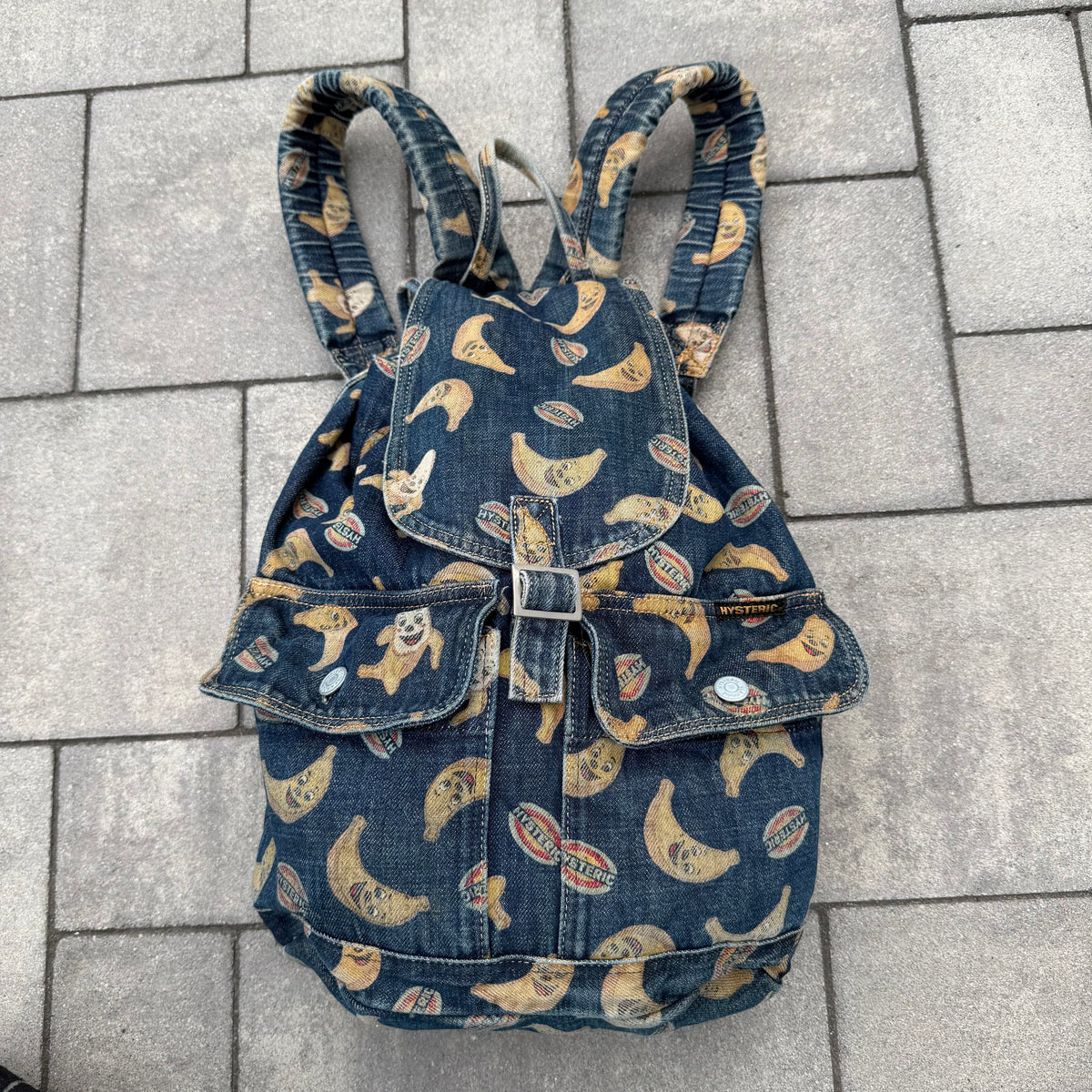Hysteric Glamour Banana Denim Backpack