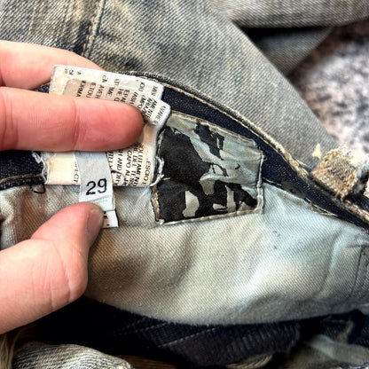 FW07 Rick Owens Dust Detroit Cut Denim
