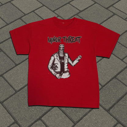 00’s Minor Threat Red Bottlehead Tee