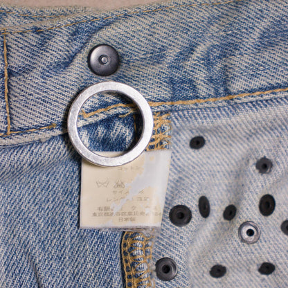 SS06 Number (N)ine Studded Painter Denim
