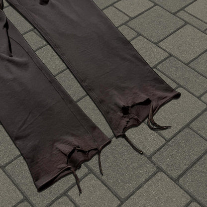 SS04 Number (N)ine Brown Skull Sweatpants