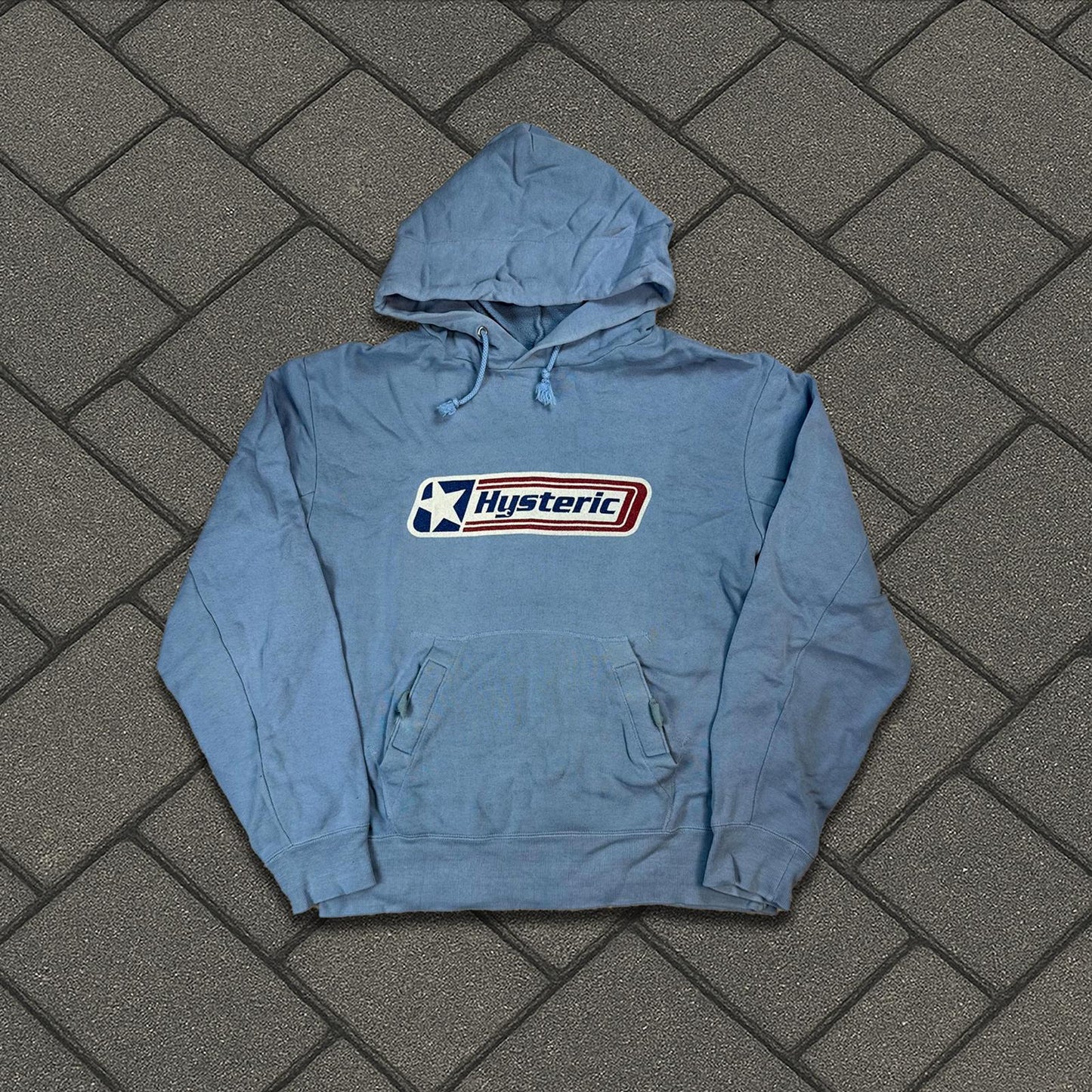 Hysteric Glamour Blue Mechanic Hoodie