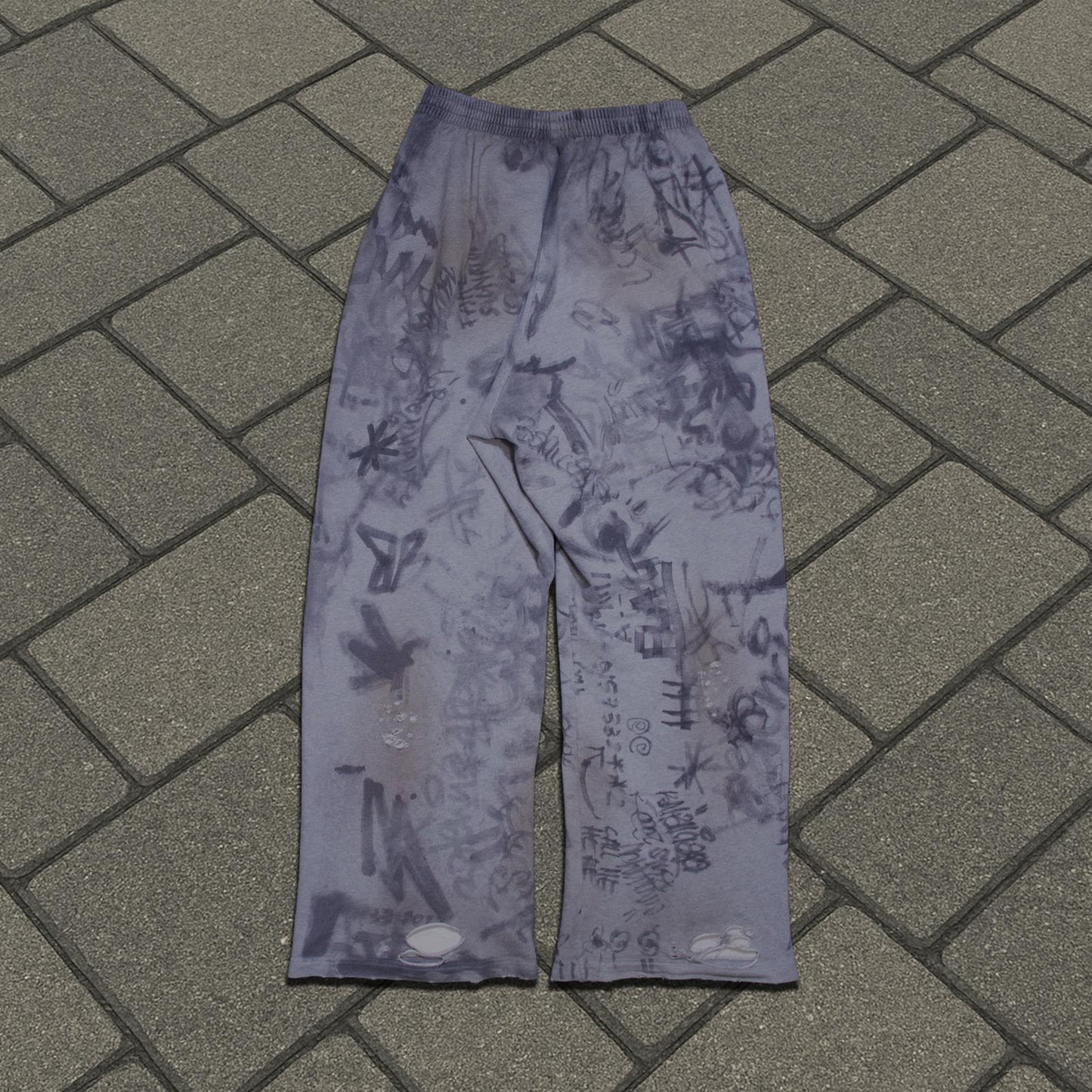 SS23 Balenciaga Grey Skater Sweatpants