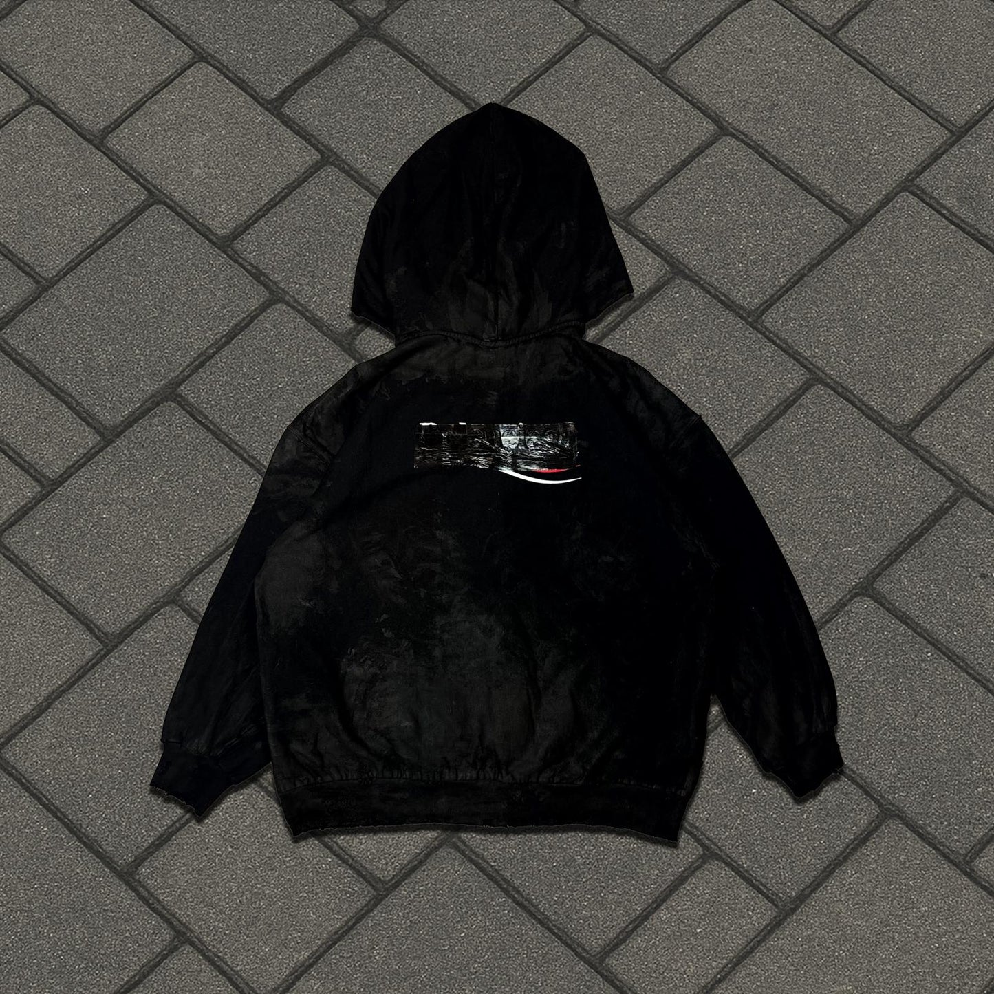 SS23 Balenciaga Gaffer Mud Zip Up Hoodie