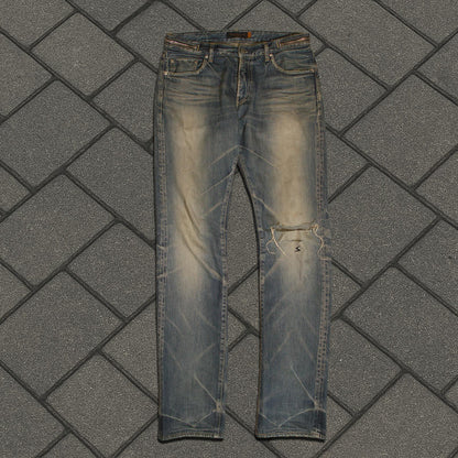 SS07 Undercover Chaos Zipper Denim