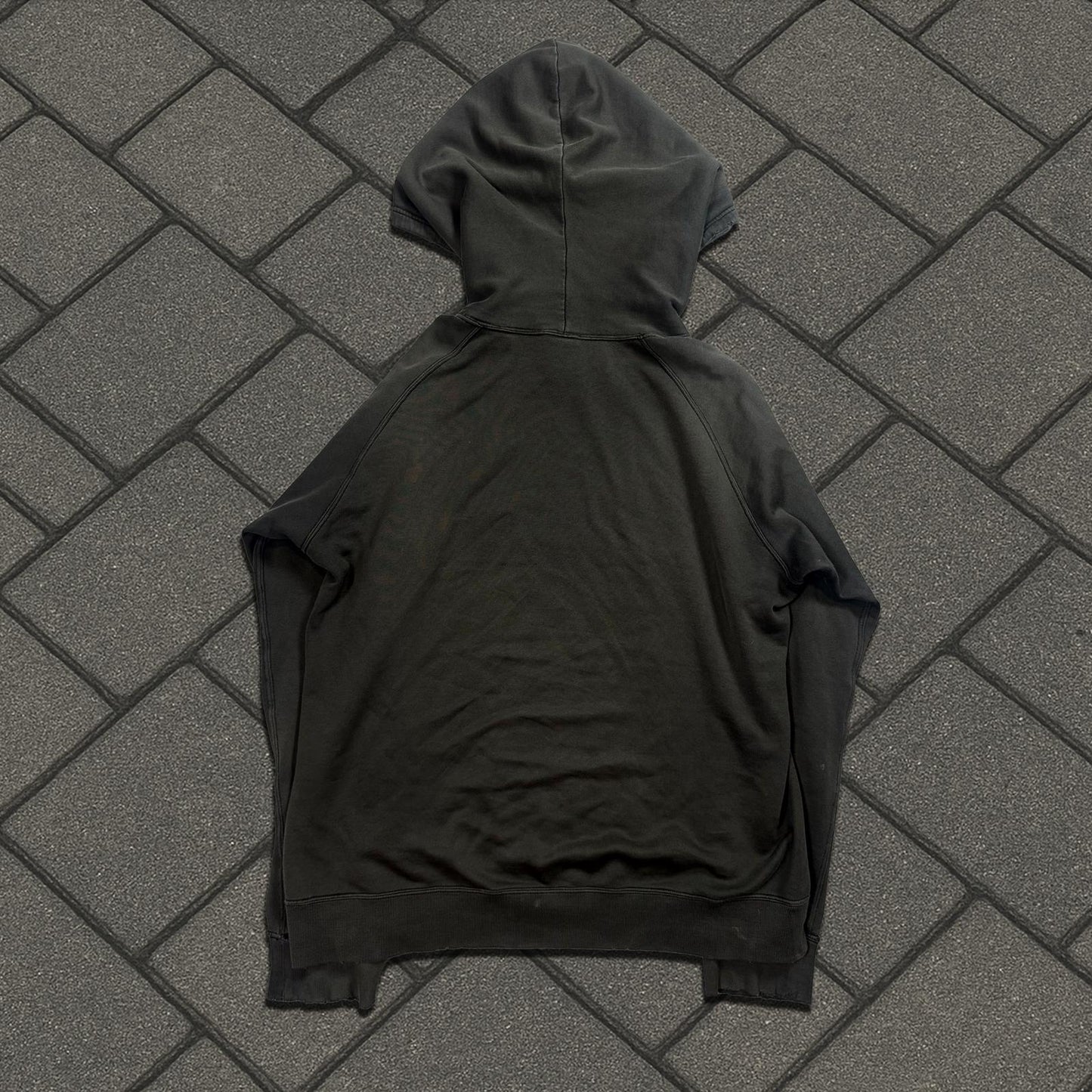 SS04 Number (N)ine Brown Double Skull Hoodie