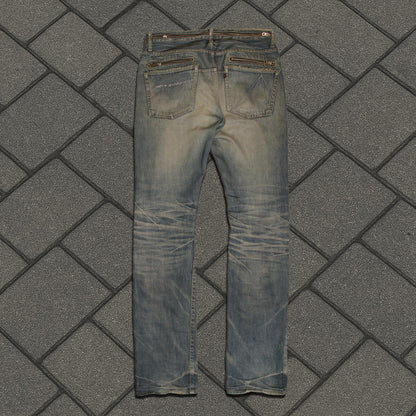 SS07 Undercover Chaos Zipper Denim