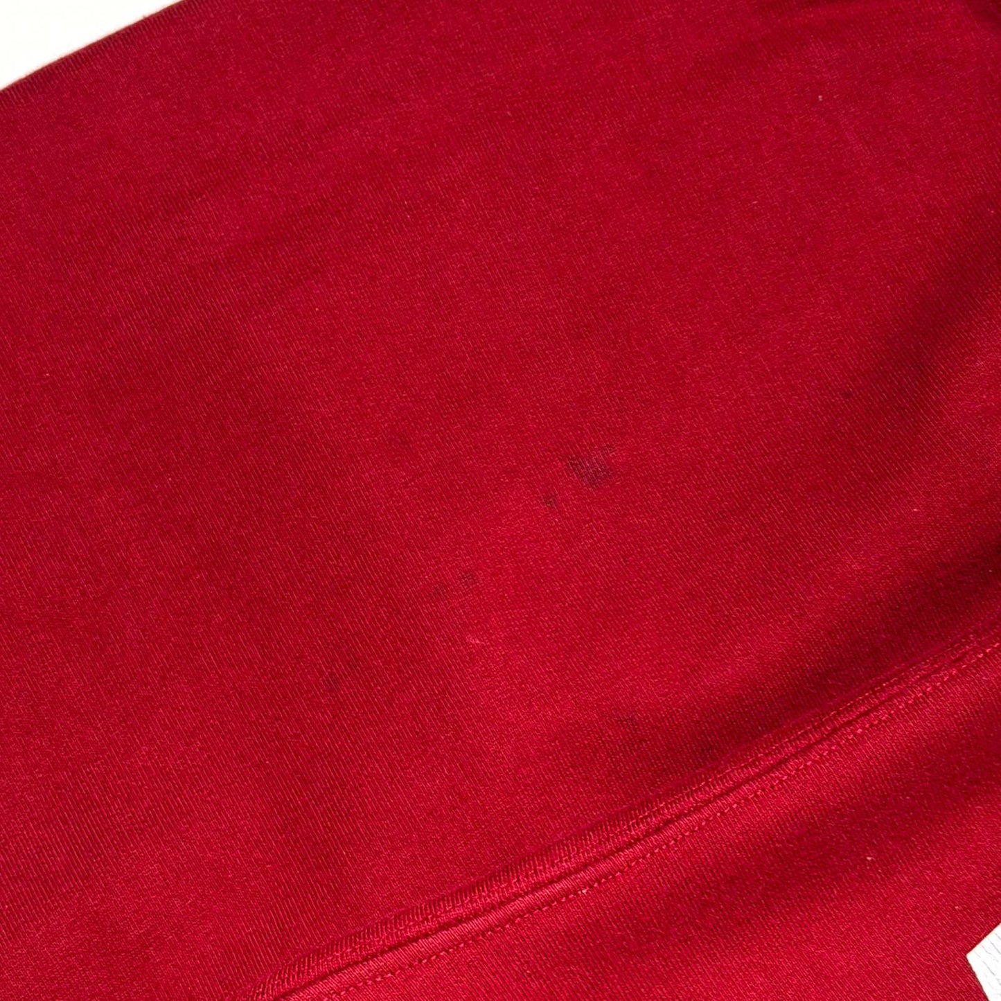 AW18 Vetements Red Spellout Sweatpants