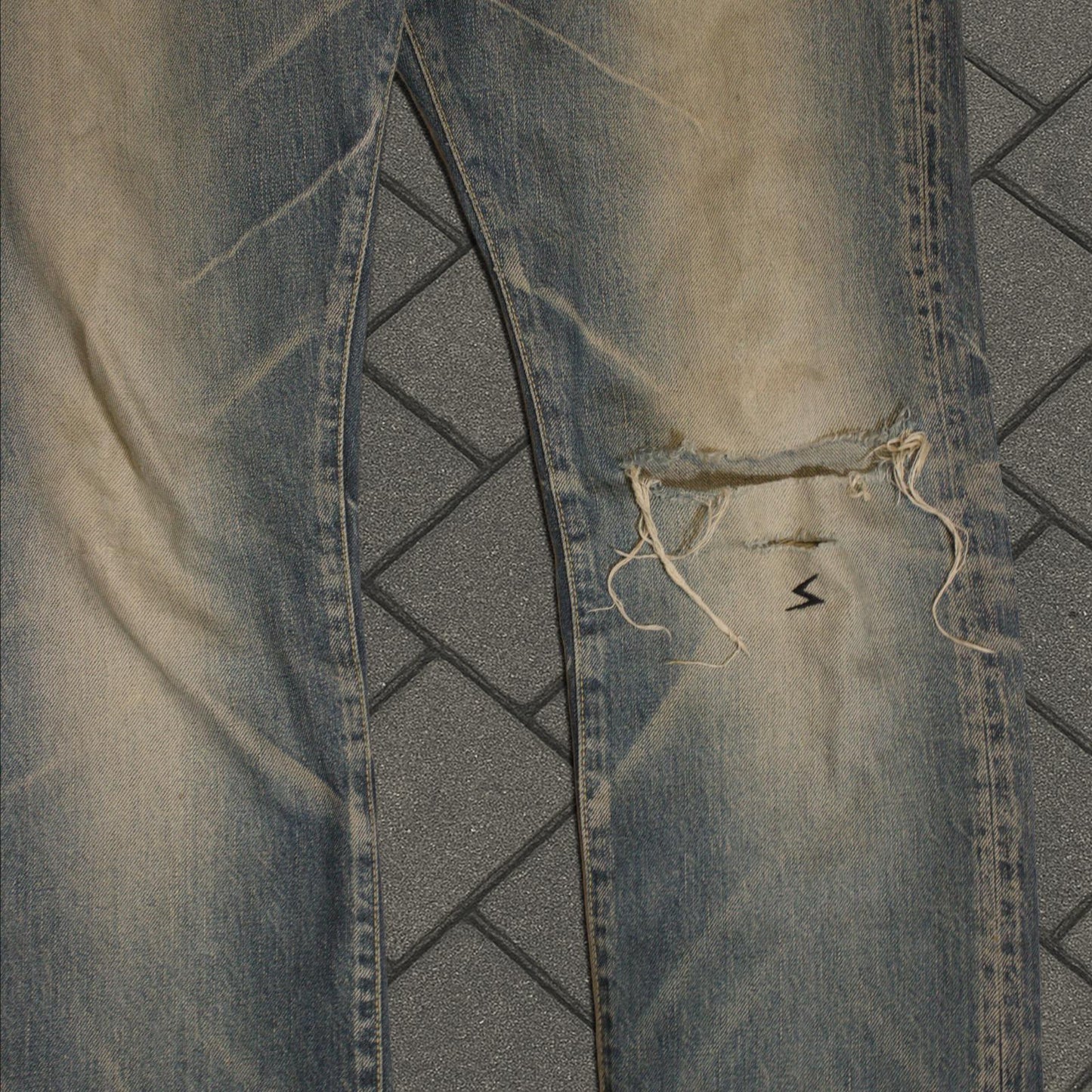SS07 Undercover Chaos Zipper Denim