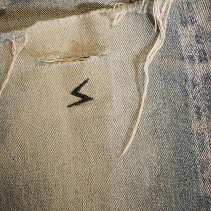 SS07 Undercover Chaos Zipper Denim