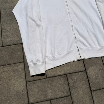 SS04 Number Nine White Skull Hoodie