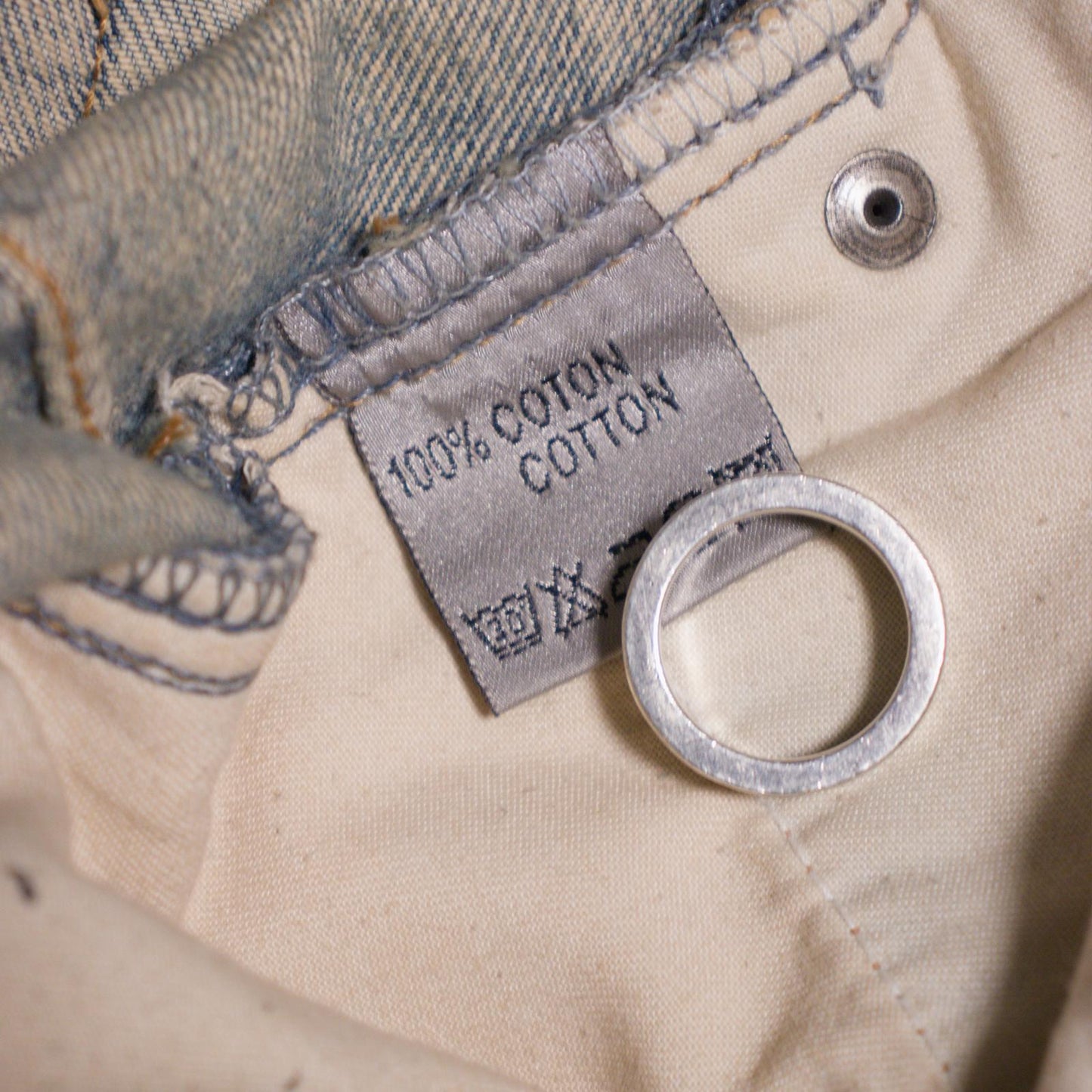 SS06 Dior Homme Crash Denim