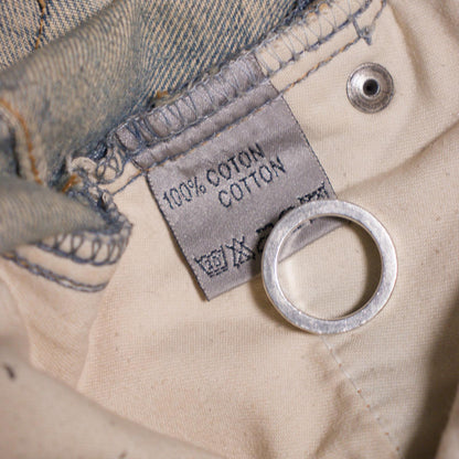 SS06 Dior Homme Crash Denim