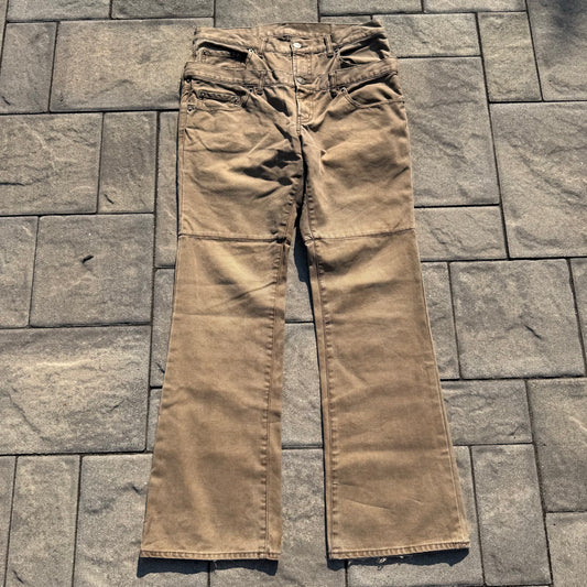 PPFM Bootcut Double Waist Pants
