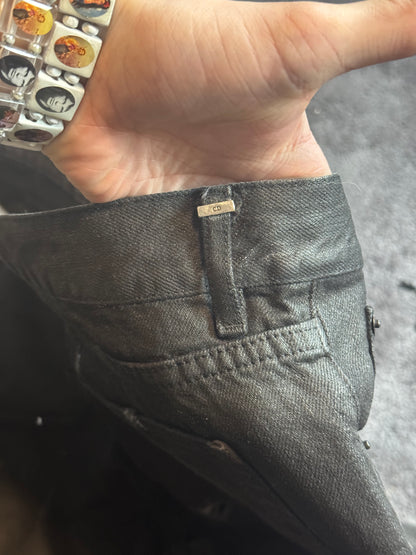 SS04 Dior Homme Strip Denim