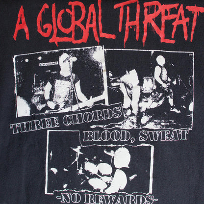 2004 A Global Threat Blood Sweat Tee