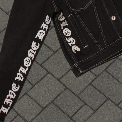 Vlone Old English Denim Jacket