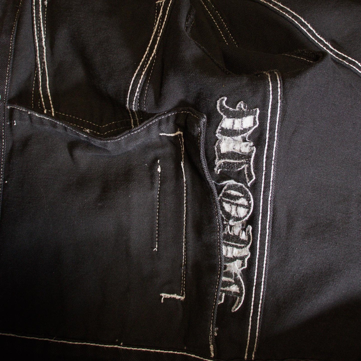 Vlone Old English Denim Jacket