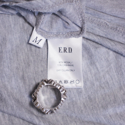 Enfants Riches Déprimés Gray Cashmere Logo Shirt
