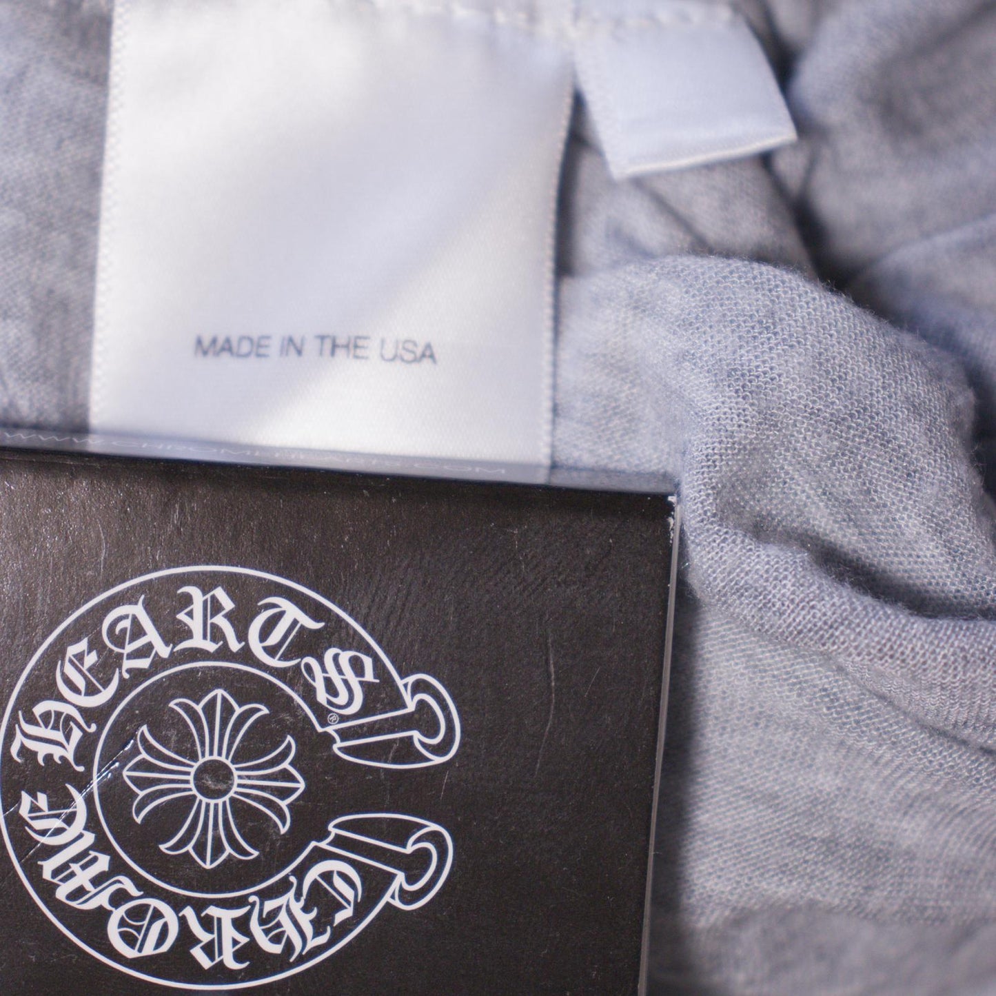 Enfants Riches Déprimés Gray Cashmere Logo Shirt