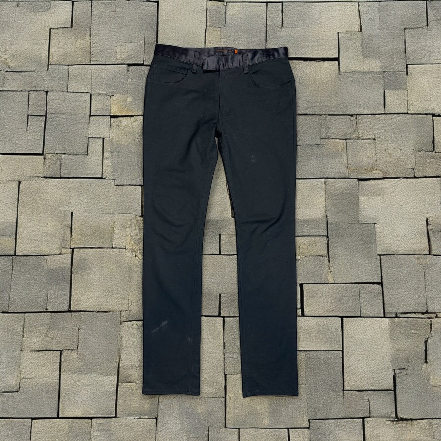 SS07 Undercover Satin Waist Face Pants
