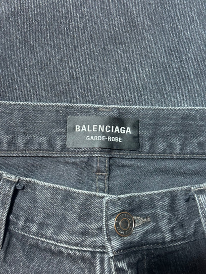 Balenciaga Garde Robe Flared Denim