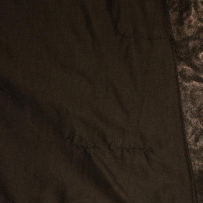 FW09 Rick Owens Leather Scuba Jacket