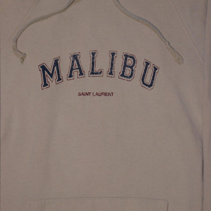 SS19 Saint Laurent Paris Beige Malibu Hoodie