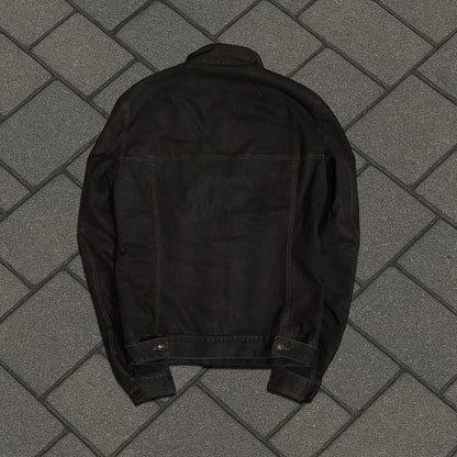 FW16 Rick Owens Waxed Slave Jacket
