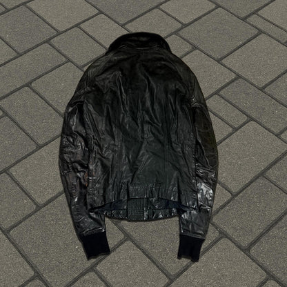 FW13 Rick Owens Plinth Leather Jacket