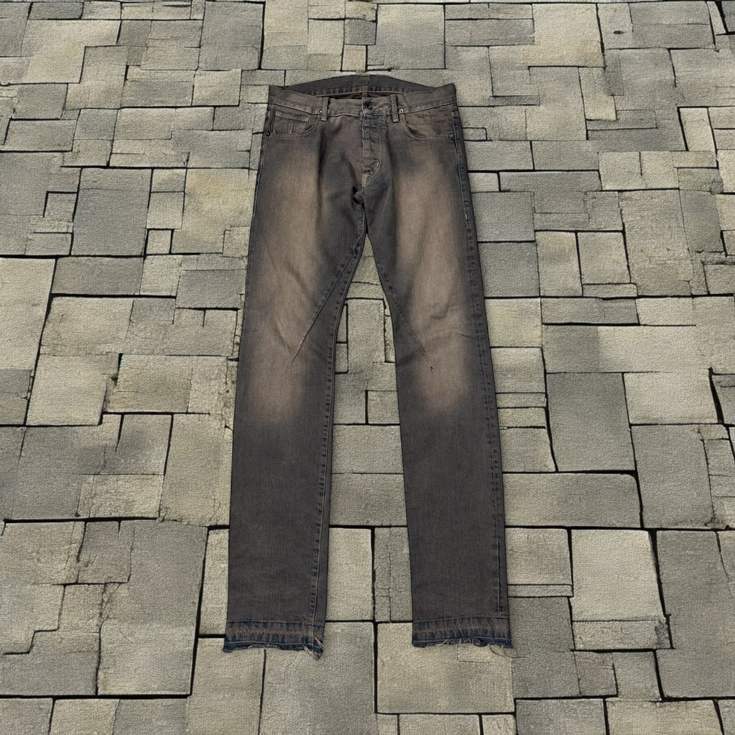 FW06 Rick Owens Dustulator Mudwash Denim