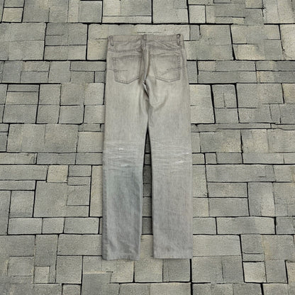 Dior Homme Neutral Grey Skinny Denim