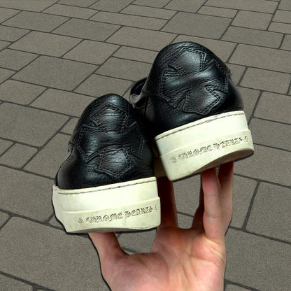 Chrome Hearts Black Dagger Slip On Shoes