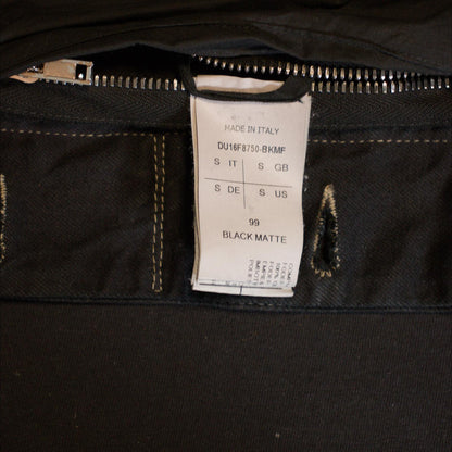 FW16 Rick Owens Waxed Slave Jacket