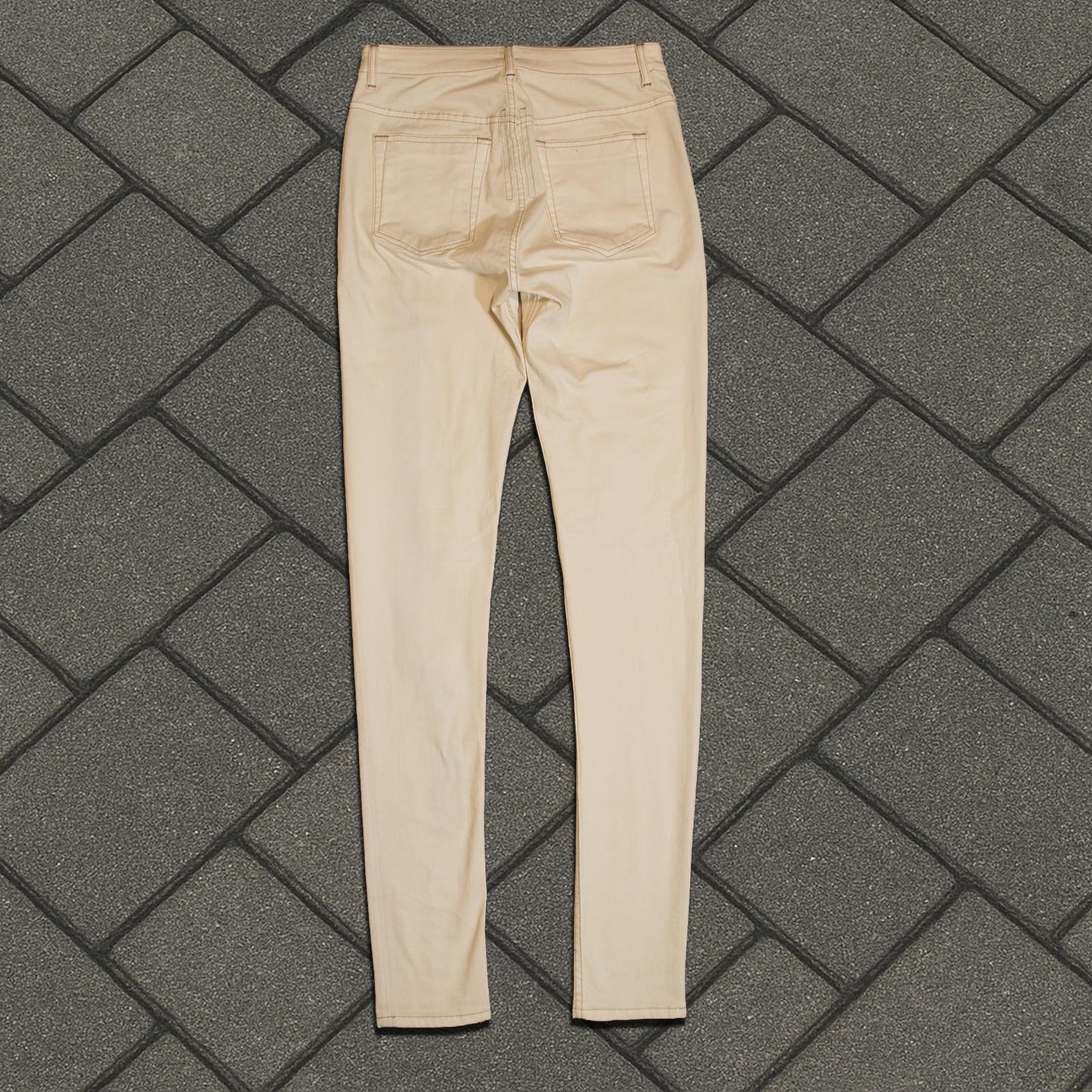 Rick Owens “Natural” Detroit Cut Denim