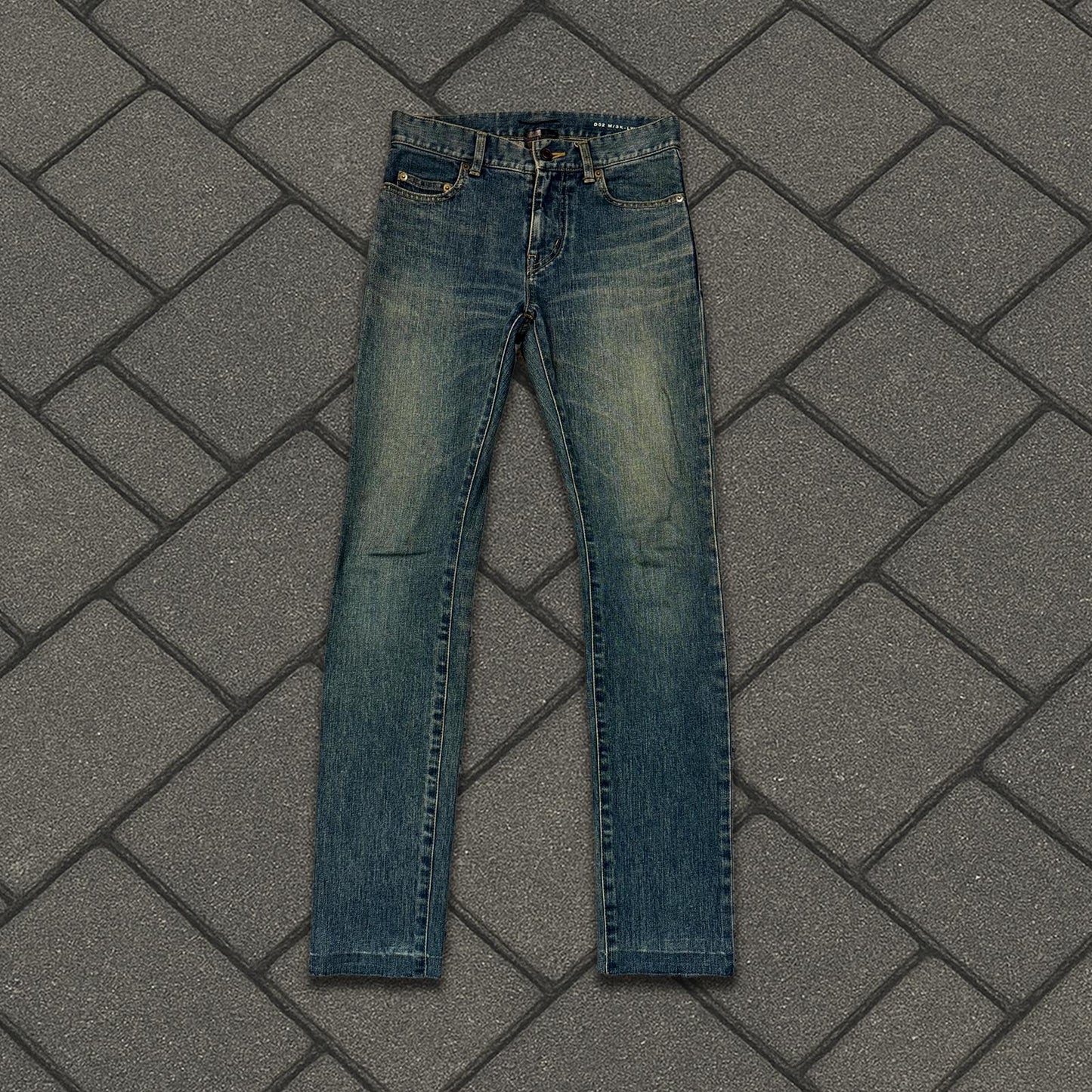2016 Saint Laurent Black Chain D02 Denim