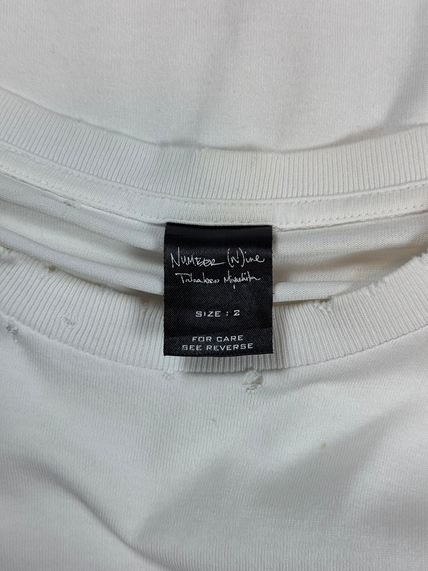 SS06 Number Nine “F*ck it” Tee