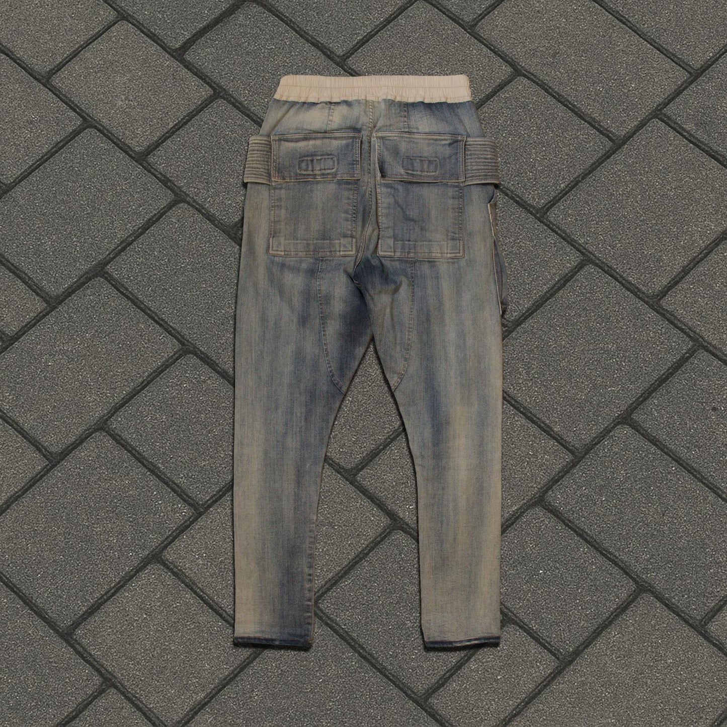 FW19 Rick Owens Hustler Creatch Cargo Pants