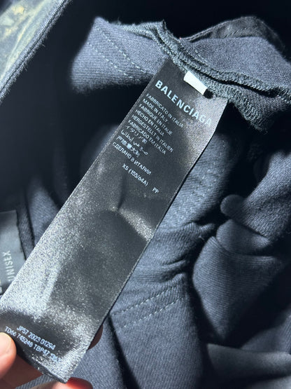 Balenciaga Super Destroyed Muddy Denim