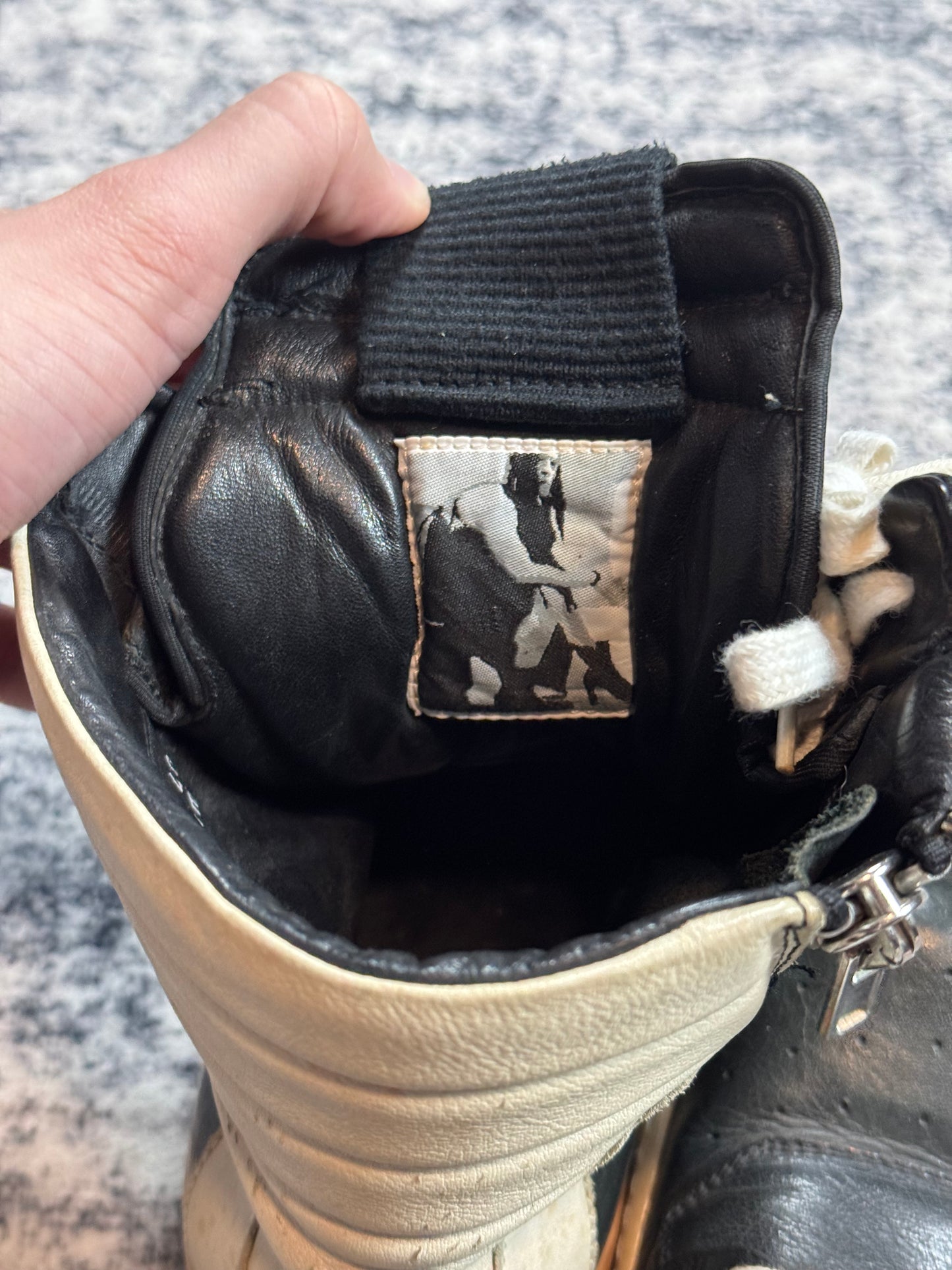 Rick Owens Short Tongue Geobasket