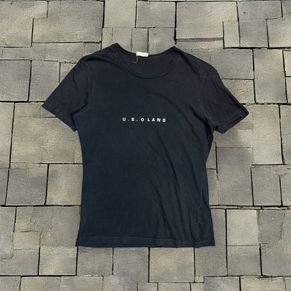 SS98 Helmut Lang Black Summercamp Tee