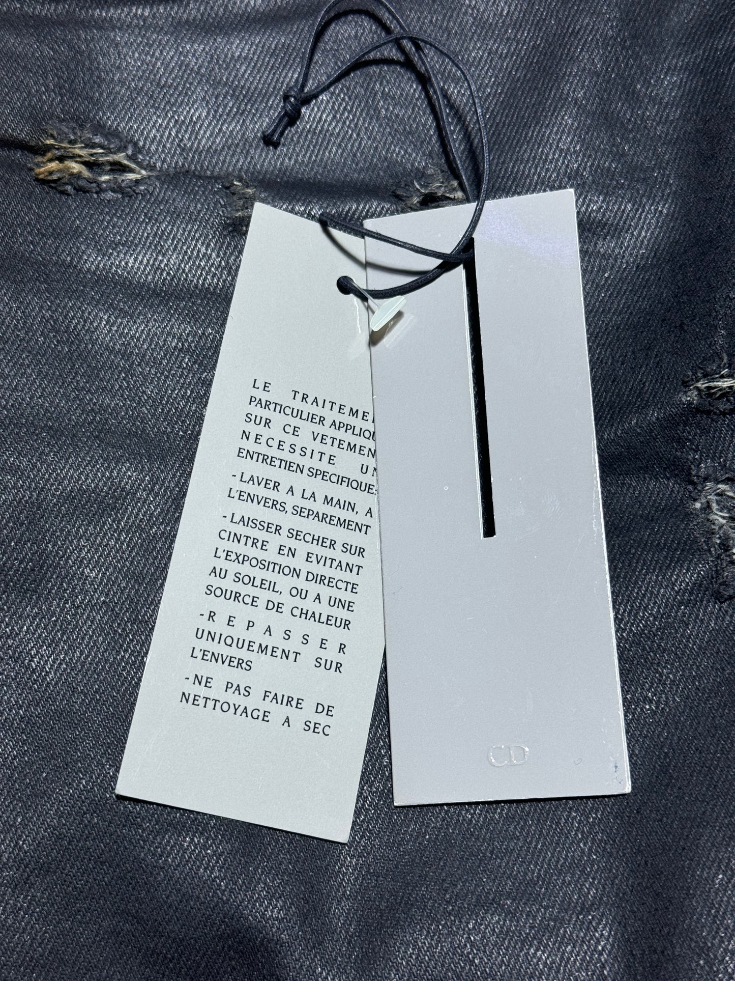 SS04 Dior Homme “Strip” Denim
