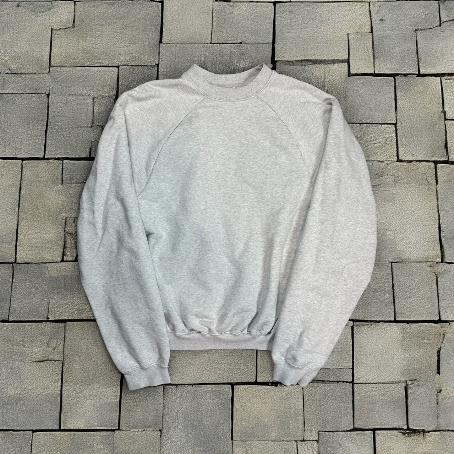 AW17 Vetements Grey “Unskinny” Crewneck