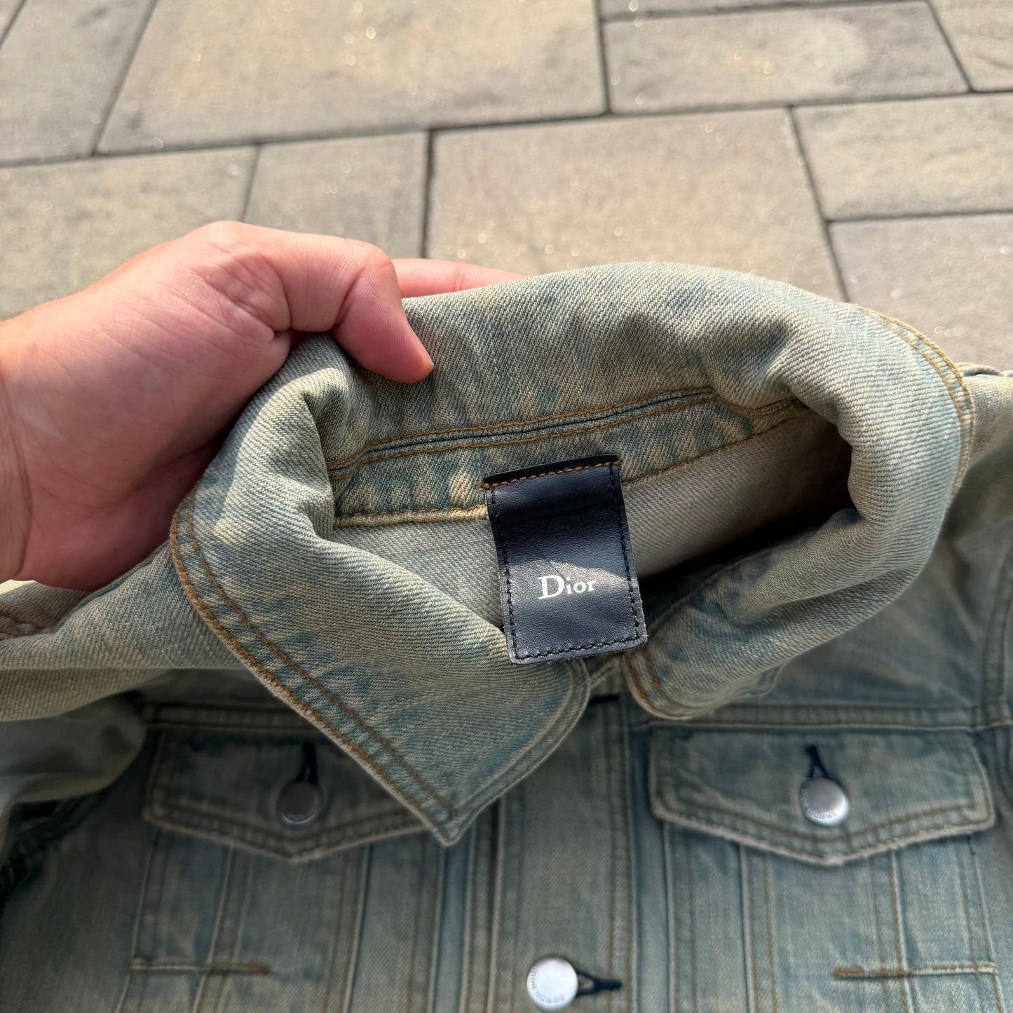 SS04 Dior Homme Bleu Clair Denim Jacket